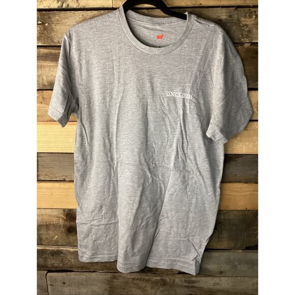 Oxcloth Heather Grey T Shirt Men’s Medium - Picture 2 of 3
